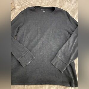 American Eagle Outfitters Gray Long Sleeve Tee